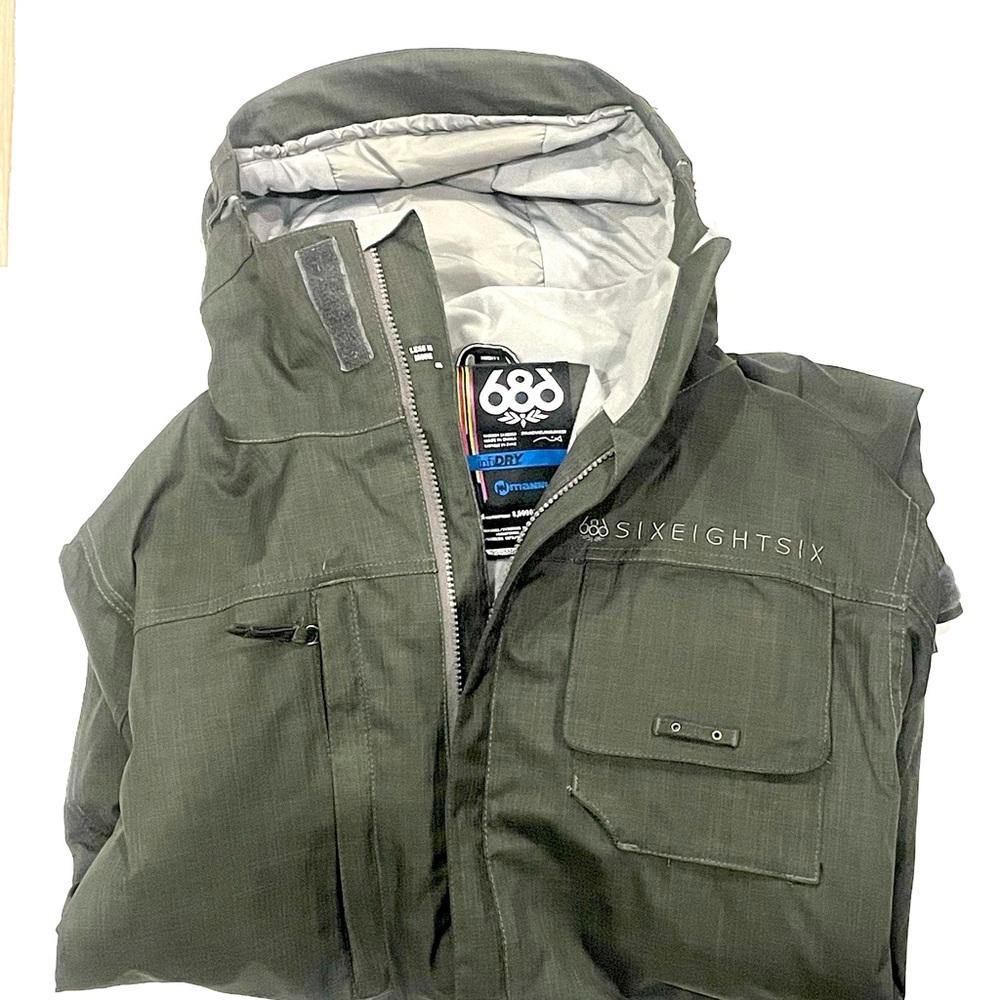 686 Legacy Mannual Jacket Grey S Small - Picture 6 of 11